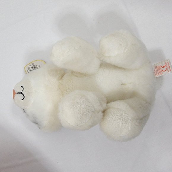 TY Beanie Baby 6" Tundra White Tiger Plush Stuffed Animal Toy with Tags Has Hole - Picture 5 of 11